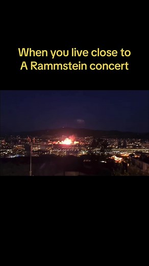 Rammstein Concert Pyrotechnics Light Up the Night