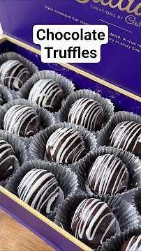 Healthy Chocolate Truffles Recipe