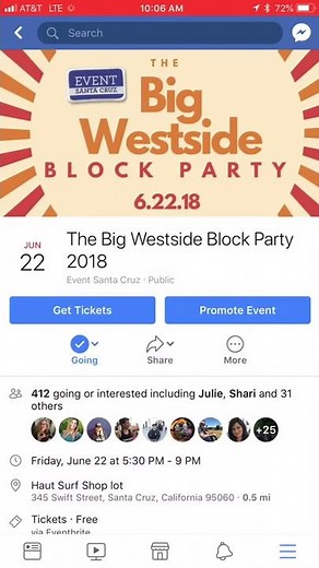 How to invite your Facebook friends to a Facebook event (mobile IOS)