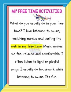 Free time activities for kids | improve reading skill for kids. https://www.youtube.com/youtube.com/@dailyenglish123 | Worksheets for kids