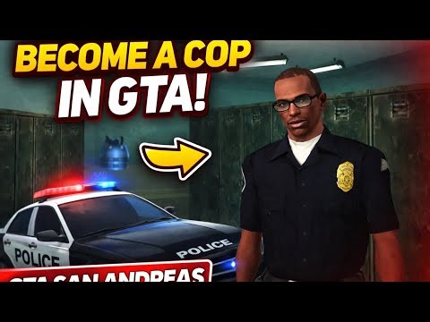 I Became a COP in GTA San Andreas 🚔 (Insane Police Mod!)