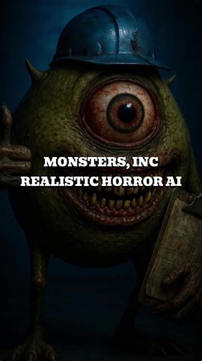 Monsters, Inc. Reimagined as a Horror Classic