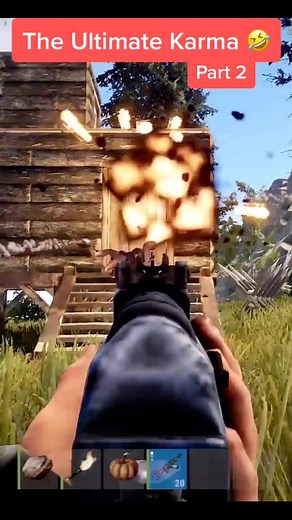 The Ultimate Karma 🤣 (Part 2) #fyp #viral #rust #gaming #epic #foryoupage #foryou #xyzcba #comedy credit: FancyOrb