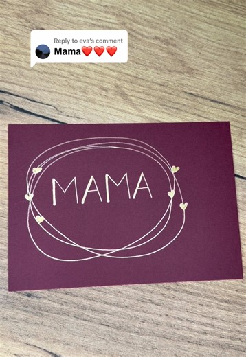 Replying to @eva To all the MAMAs out there ❤️ #handlettering #name #asmr #writingskills