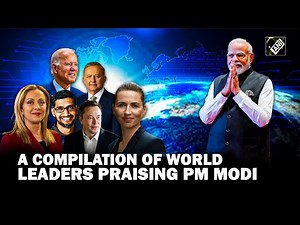 PM Modi Birthday special: A compilation of world leaders praising PM Modi