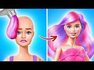 WE ADOPTED A Doll ✨ Total BEAUTY Makeover 💝 Beauty Hacks ✨ Slick Slime Sam Maker World