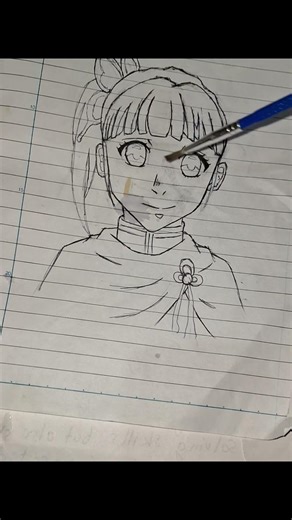#drawing kanao from demon slayer😍#demonslayer #kanaotsuyuri #anime #art