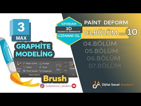 3ds Max I Modelleme I Graphite Modeling Tools I 010