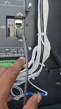 Governor and AVR wiring connection DSE8610MKII | Baudouin engine AS440 AVR