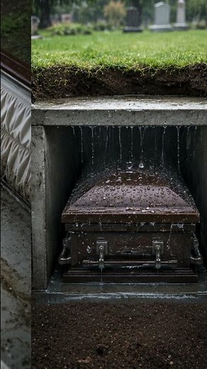 Do Buried Caskets Fill Up With Water When It Rains?