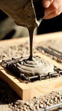 POV building mini house with cement and micro simulation #building #minihouse