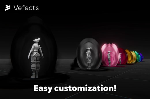 Dark Portal VFX - Unity HDRP by Vefects - Realtime VFX for Games