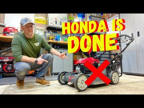 Honda Is Done Making Gas Lawn Mowers… Here’s What To Buy Instead