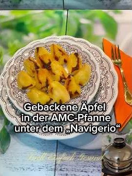 Goldbraun gebackene Äpfel mit Navigenio | Einfaches AMC Rezept | Saftig & aromatisch