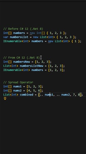 C# 12 Just Changed Collection Initialization 🤯 (.NET 8)