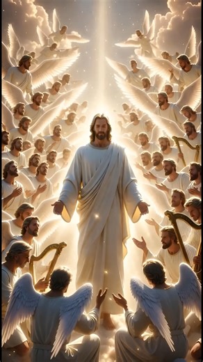 Animated Word Of God on Instagram: "“All of heaven worships Jesus ✨👑” esus christ, angels worship, heavenly worship, christian reels, bible animation, 3d christian animation, jesus worship video, faith reels, animated bible, worship visuals, animated word of god #JesusChrist #AngelsWorship #HeavenlyWorship #ChristianReels #BibleAnimation #3DAnimation #FaithReels #WorshipReels #ChristianContent #AnimatedWordOfGod #JesusReels #GodsGlory #PraiseJesus"