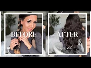 The Easiest Heatless Curls Tutorial