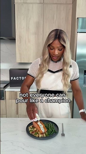 Pour Like Serena