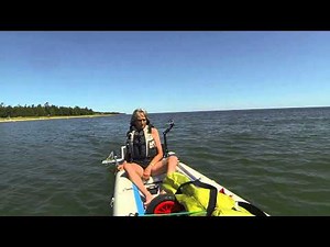 Solar Sea Eagle FastTrack 465, Lake Michigan at Door County, WI