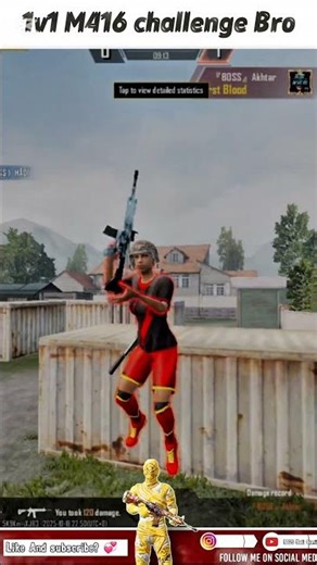 1v1 tdm pubg m416 tips and tricks #pubgmobile #shorts #like #gaming ‪@i-ZeroGaming‬ #viralvideo
