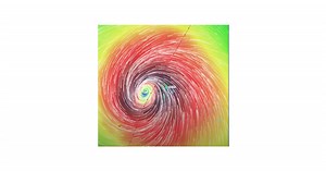 Watch: Drone camera survives 50-foot waves inside Hurricane Fiona