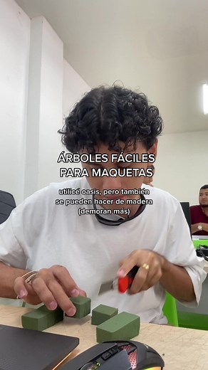 Cómo hacer árboles fáciles para maquetas