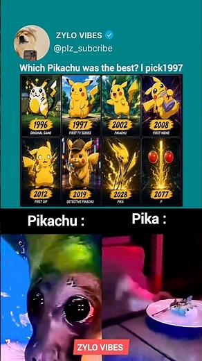 Pikachu's Evolution Took a Weird Turn... 😂⚡