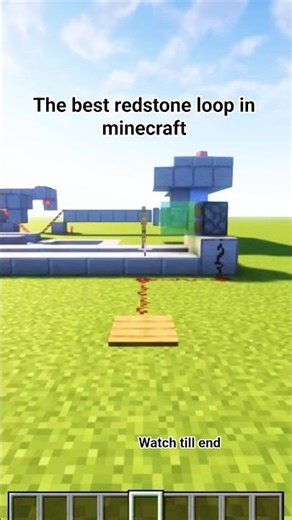 Redstone loop in minecraft #minecraft #nobatidao #minecraftshorts