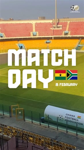 It's Match Day!!! 🇿🇦🔥 U20 Women's FIFA World Cup Qualifier 2026 (Leg 1) ⚽️ Ghana U20 🇬🇭 vs South Africa U20 🇿🇦 📍 Accra Sports Stadium, Ghana 📆 Sunday 8 February 2026 🕑 17:30 SA Time 🖥 Link: https://www.youtube.com/@maxtvghana | SAFA.net - South African Football Association