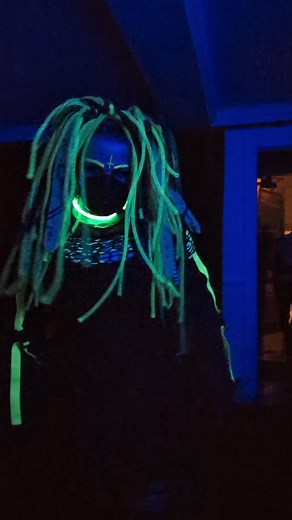 Cyber Goth Dance: Neon Rave Party Experience
