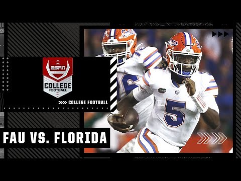 Florida Atlantic Owls at Florida Gators | Full Game Highlights