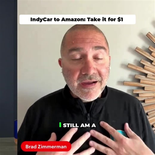 IndyCar needs to embrace Amazon for streaming and connect remote controls to car logos for direct purchases. Sponsors will see massive ROI. It's a simple business solution. #IndyCar #Amazon #Sponsorship #Motorsports #BusinessStrategy