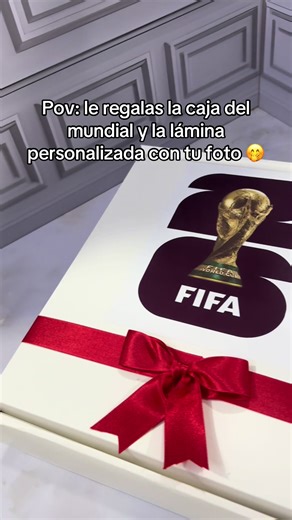 Álbum del Mundial: Regalo Personalizado Sorpresa