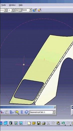 How to flatten surfaces in CATIA V5