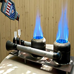 172K views · 3.1K reactions | Millions Don’t Know That Waste Oil Is a Gold Mine! DIY Waste Oil Heating Stove 3in1 | Genius Hands DIY | Facebook