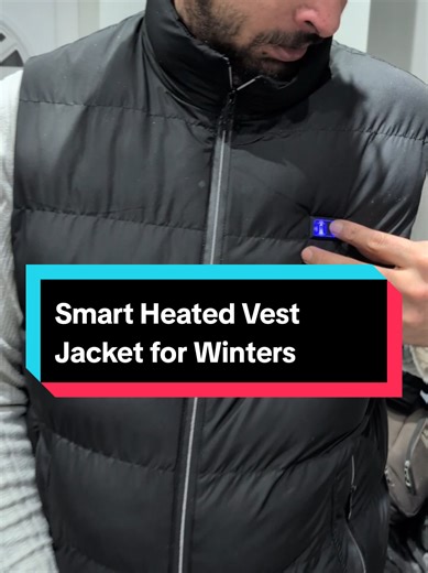 Smart Heated Vest Jacket for Cold Weather Comfort