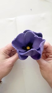 The ways we can transform felt! 💜 #feltflower #tulip | Resa Curbo Creative