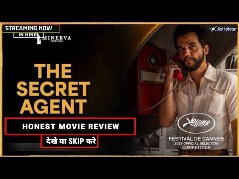The Secret Agent (2025) Movie Review | The Secret Agent Trailer | Hindi