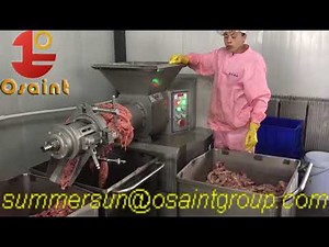 chicken meat separator/chicken MDM deboning machine