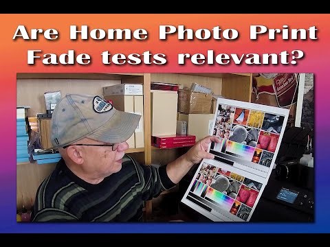 Are Home Photo Print Fade tests relevant?