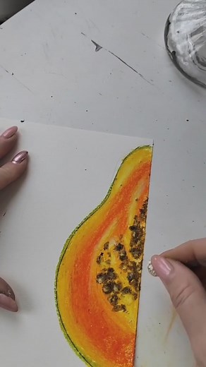 Fruit-Inspired Painting Techniques with Vibrant Colors