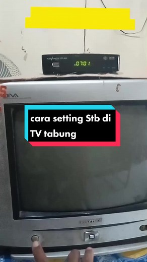 Cara Praktis Setting Set Top Box di TV Tabung