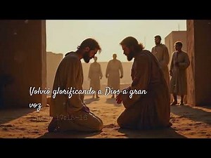 Jesus cura a los 10 leprosos