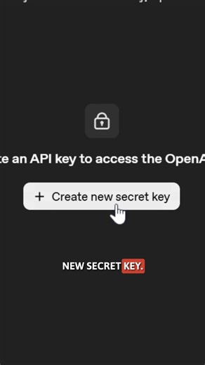 How to Get Your OpenAI API Key (Step-by-Step Tutorial) Learn how to get your OpenAI API key in just a few simple steps! In this short tutorial, I’ll show you exactly how to create an OpenAI account, access the API section, and generate your API key so you can start building with ChatGPT, GPT-4, DALL·E, or any OpenAI API tool. Whether you're a developer, AI enthusiast, or just starting out, this quick guide will help you set up your OpenAI API key the right way. #OpenAI #ChatGPT #API #GPT4 #AItut