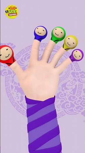 Finger family | Learn Colors | Ninja family #fingerfamily #fingerfamilysong #preschool #viralshorts