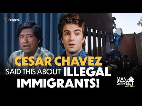 Do You Know the Real Cesar Chavez? | Man on the Street | PragerU