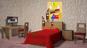 Watch Four Mr Poo jumping on the bed. | Prime Video