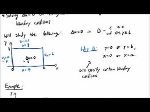 Lecture 22: Boundary value problems for the Laplace equation on rectangles