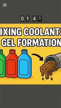 Coolant vs Water (Engine Use) #automobile #engine #mechanic #mechaniclife