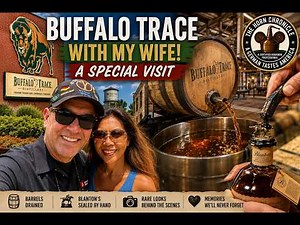 🦬 Buffalo Trace Distillery – The Trace Tour with My Wife